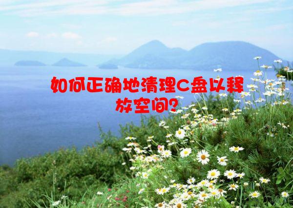 如何正确地清理C盘以释放空间？