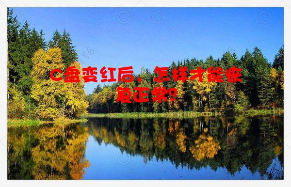 C盘变红后，怎样才能恢复正常？