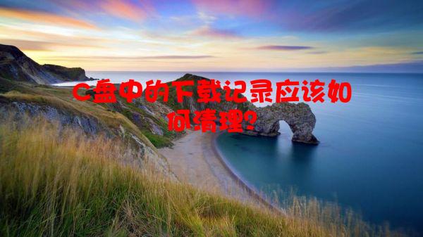 C盘中的下载记录应该如何清理？