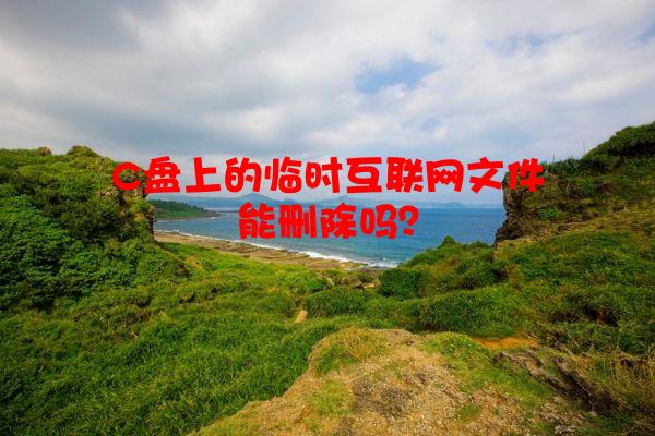 C盘上的临时互联网文件能删除吗？