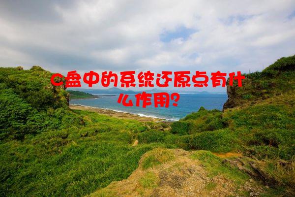 C盘中的系统还原点有什么作用？