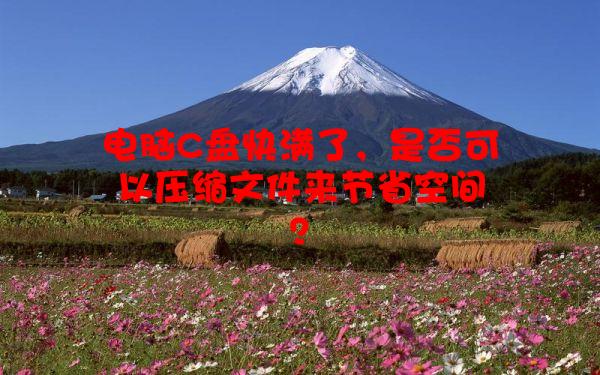 电脑C盘快满了，是否可以压缩文件来节省空间？